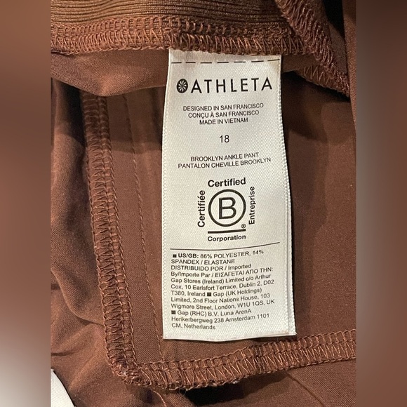 Athleta Brooklyn Ankle Pants Size 18 - Picture 7 of 10